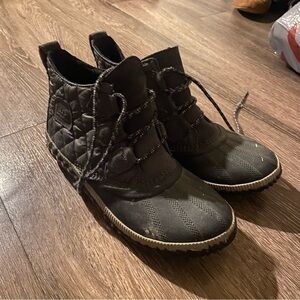 Sorel Quilted Rainboots